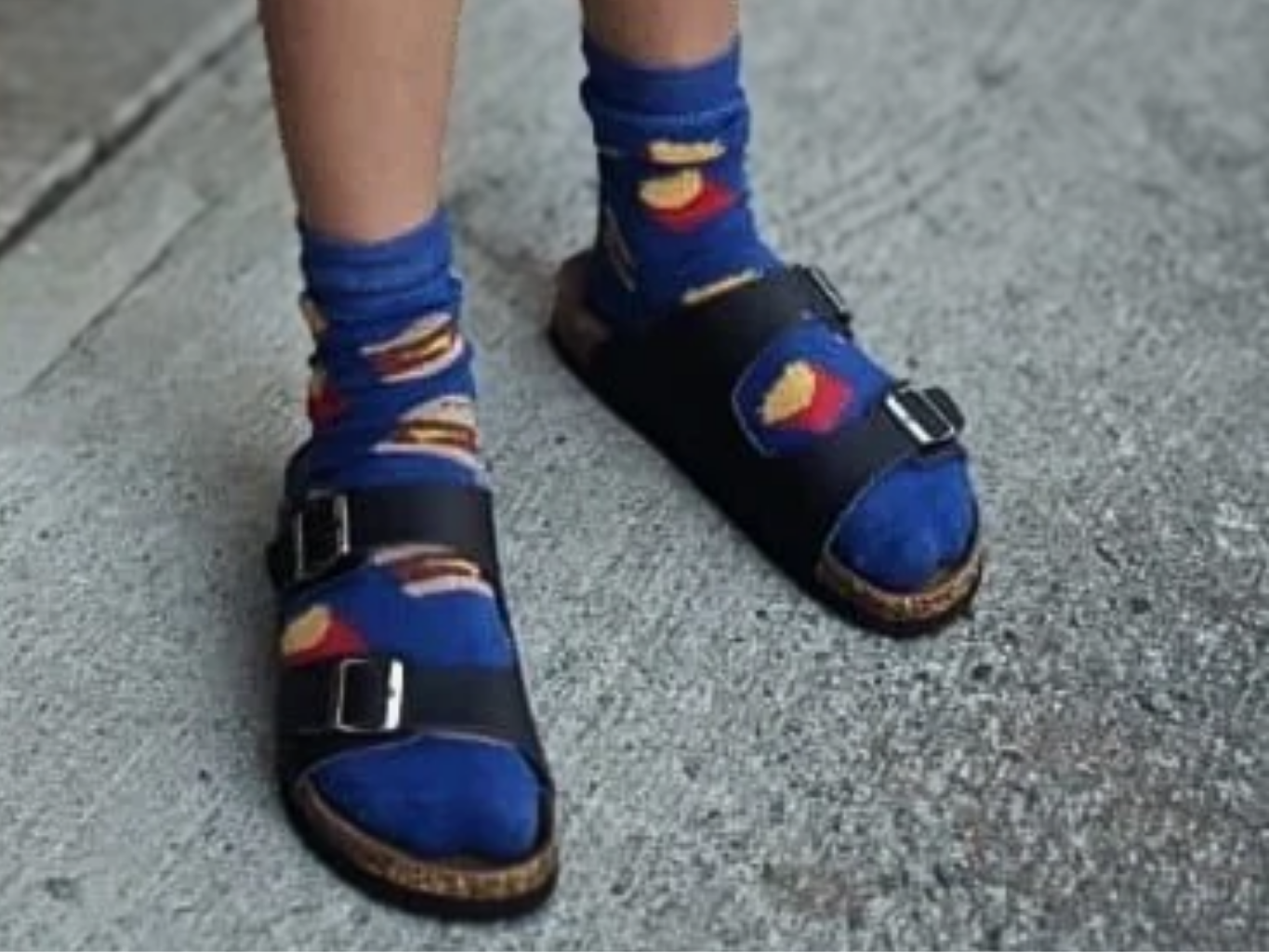 burger-socks
