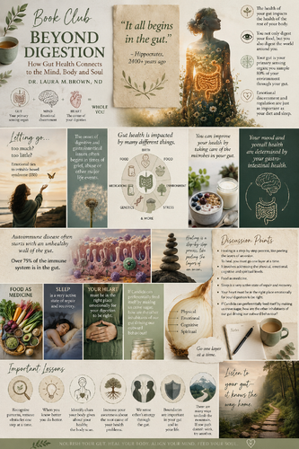Digital mood board for Beyond Digestion