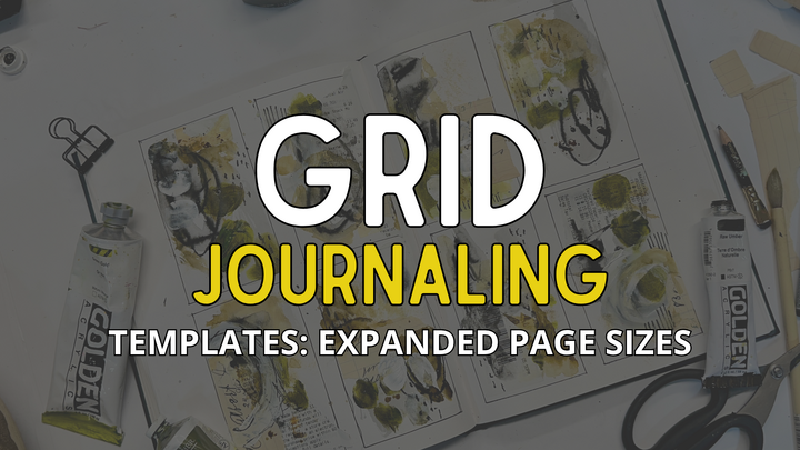 Grid Journal Templates - expanded sizes catalog image