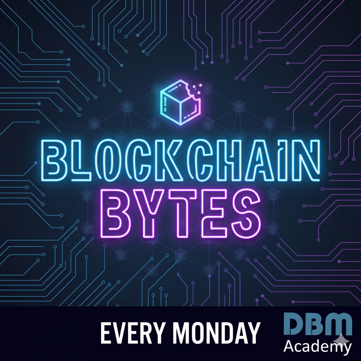 Blockchain Bytes Square tile