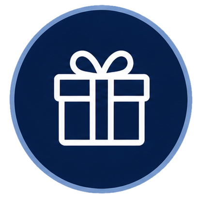 Gift icon representing final celebration