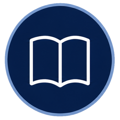 Open Bible icon representing biblical teaching