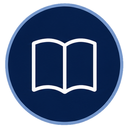 Open Bible icon representing biblical teaching