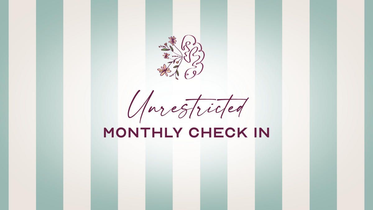 Unrestricted Monthly check in