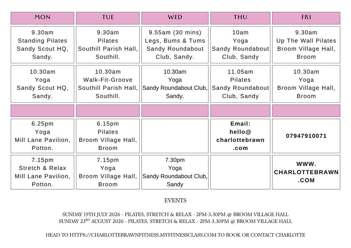 Timetable July 2026