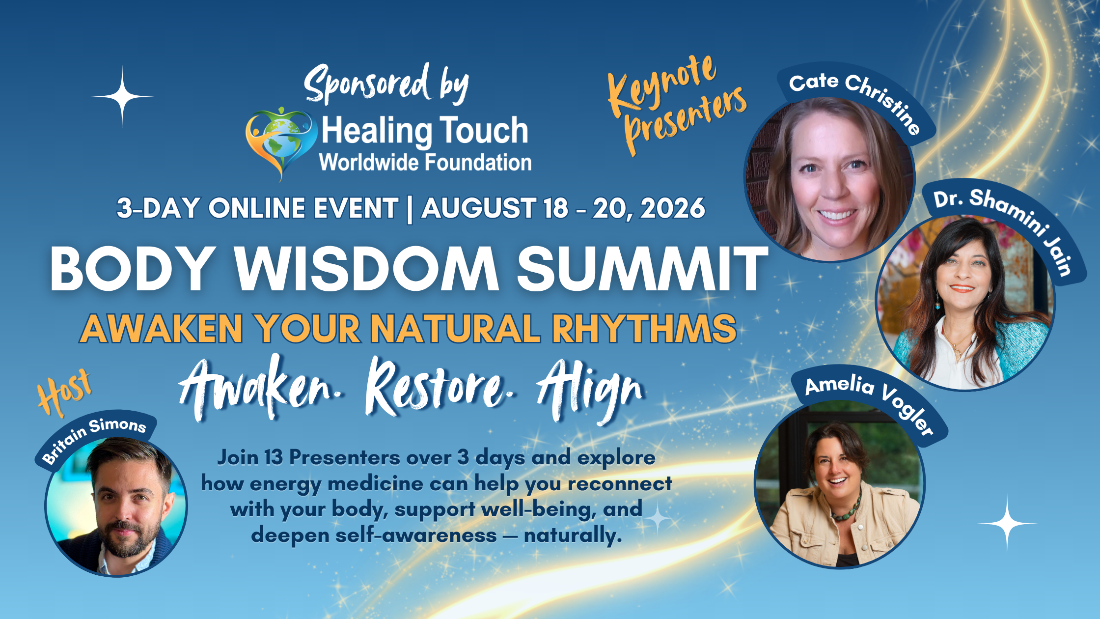 Body Wisdom Summit 2026 with Host Britain
