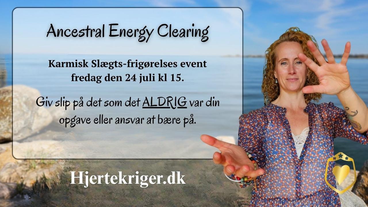 Ancestral Energy Clearing banner