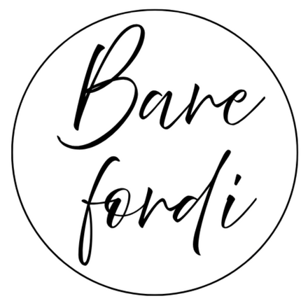 Bare fordi logo