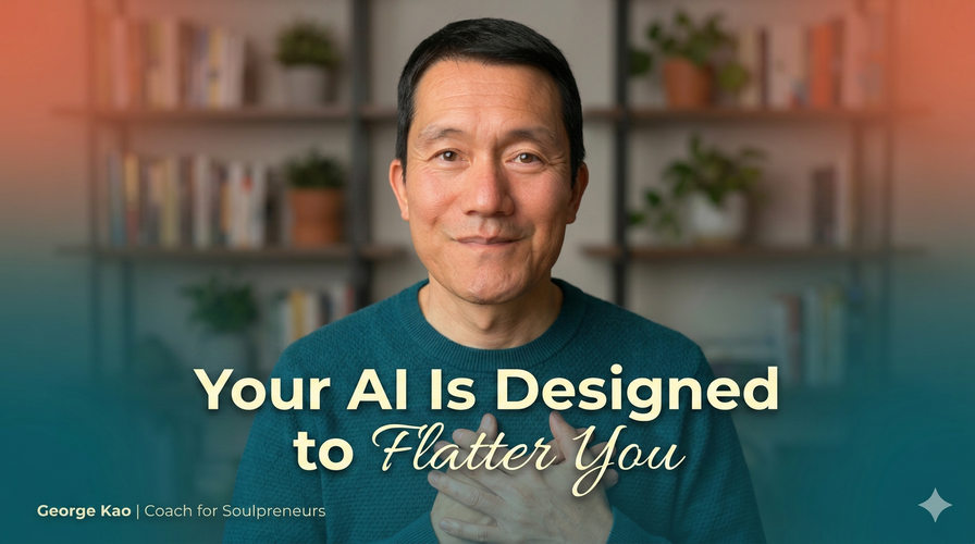Blog cover — Your AI Is Designed to Flatter You