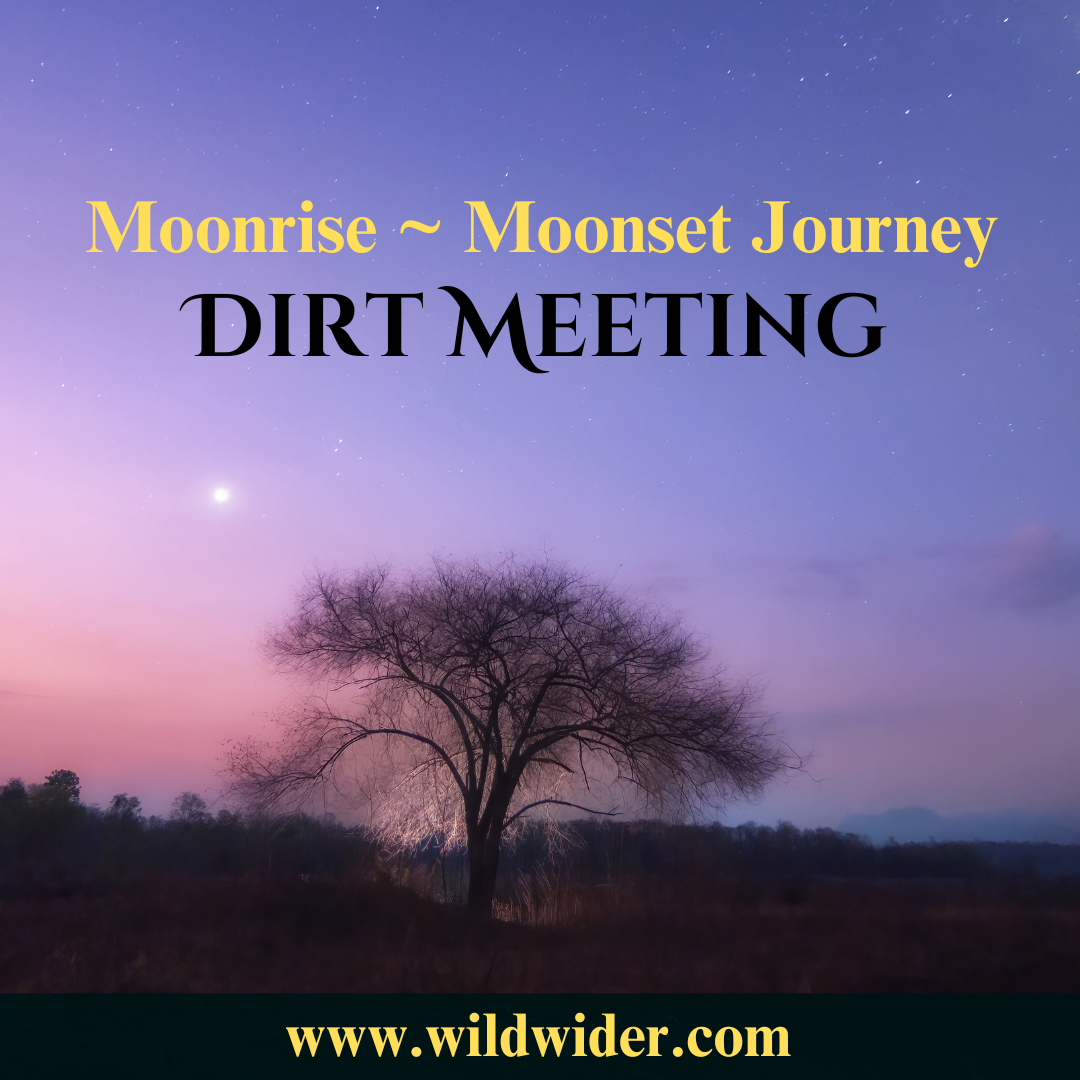 Moonrise Moonset Dirt Meeting July 28 2026