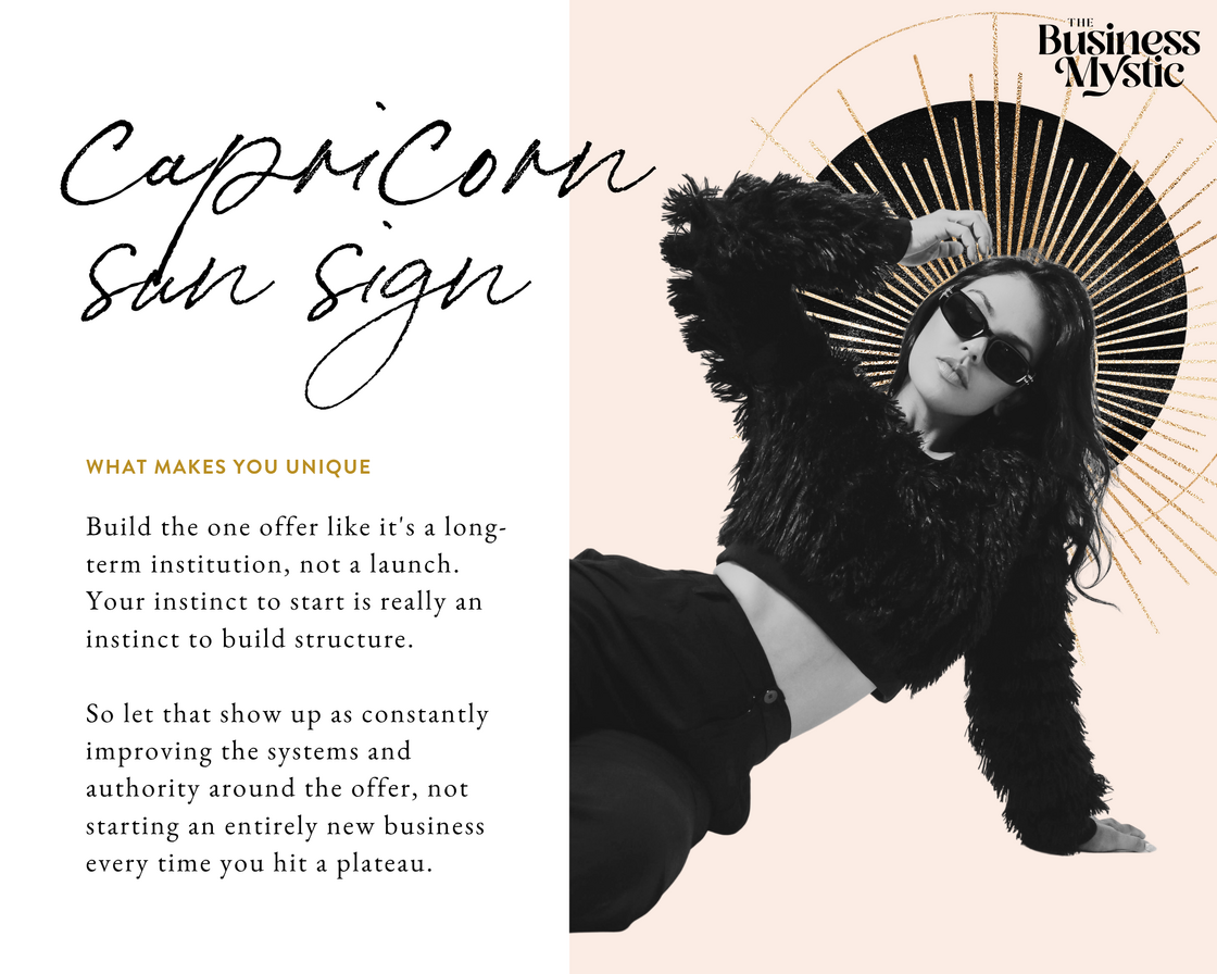 Capricorn Cardinal Sun