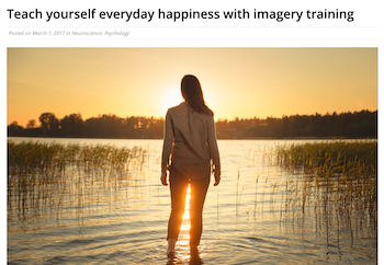 Artikel: Frontiers: Teach yourself everyday happiness with imagery training