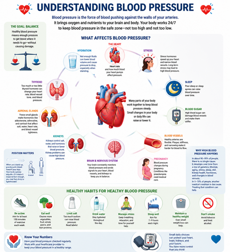 Blood Pressure Education Chart