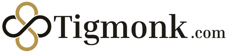 Tigmonk Site Long Logo Light