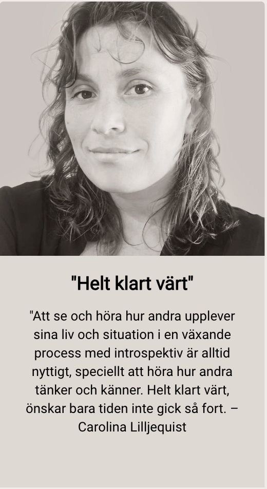 Omdöme från Carolina Lilljequist