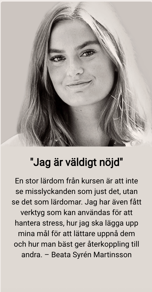 Omdöme från Beata Syrén Martinsson
