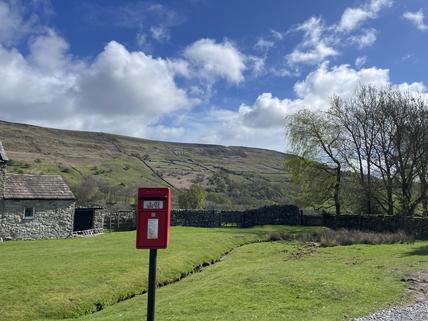 postbox in Swaledale