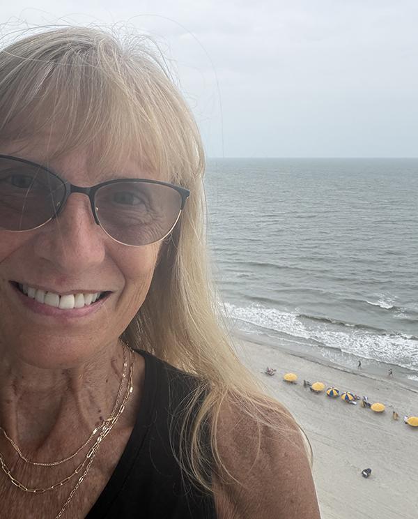 selfie at beach