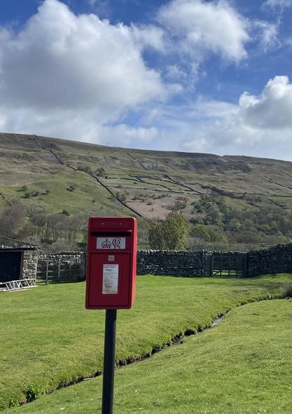 postbox in Swaledale
