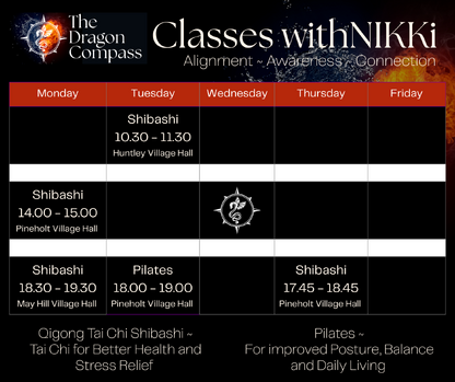 Classes withNIKKi timetable
