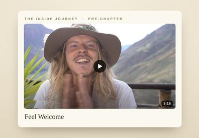 Pre-Chapter — Feel Welcome