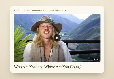 Chapter 4 — Who Are You, and Where Are You Going?
