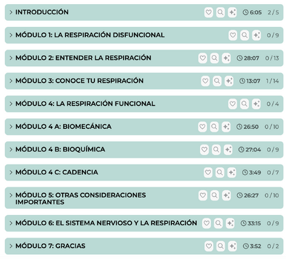 Programa Aprende a respirar