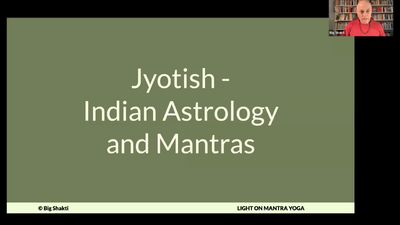 Light on Mantra Yoga Foundations Class 4-7 Jyotish
