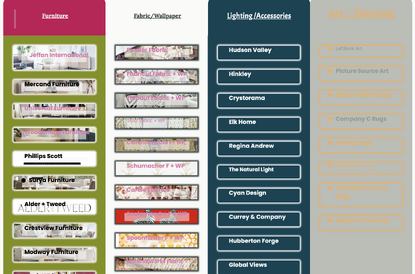 shopping page