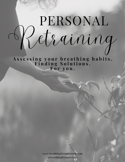 A woman, Randi Stone owner, tending to a plant as she does all of her clients, in the most gentle way, acknowledging that every life story is different.