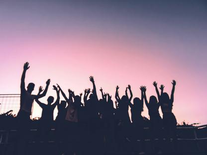 Group of people happy