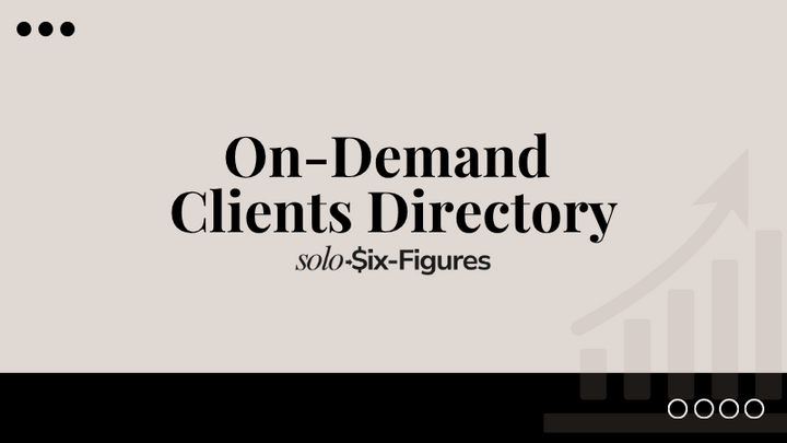 On Demand Directory