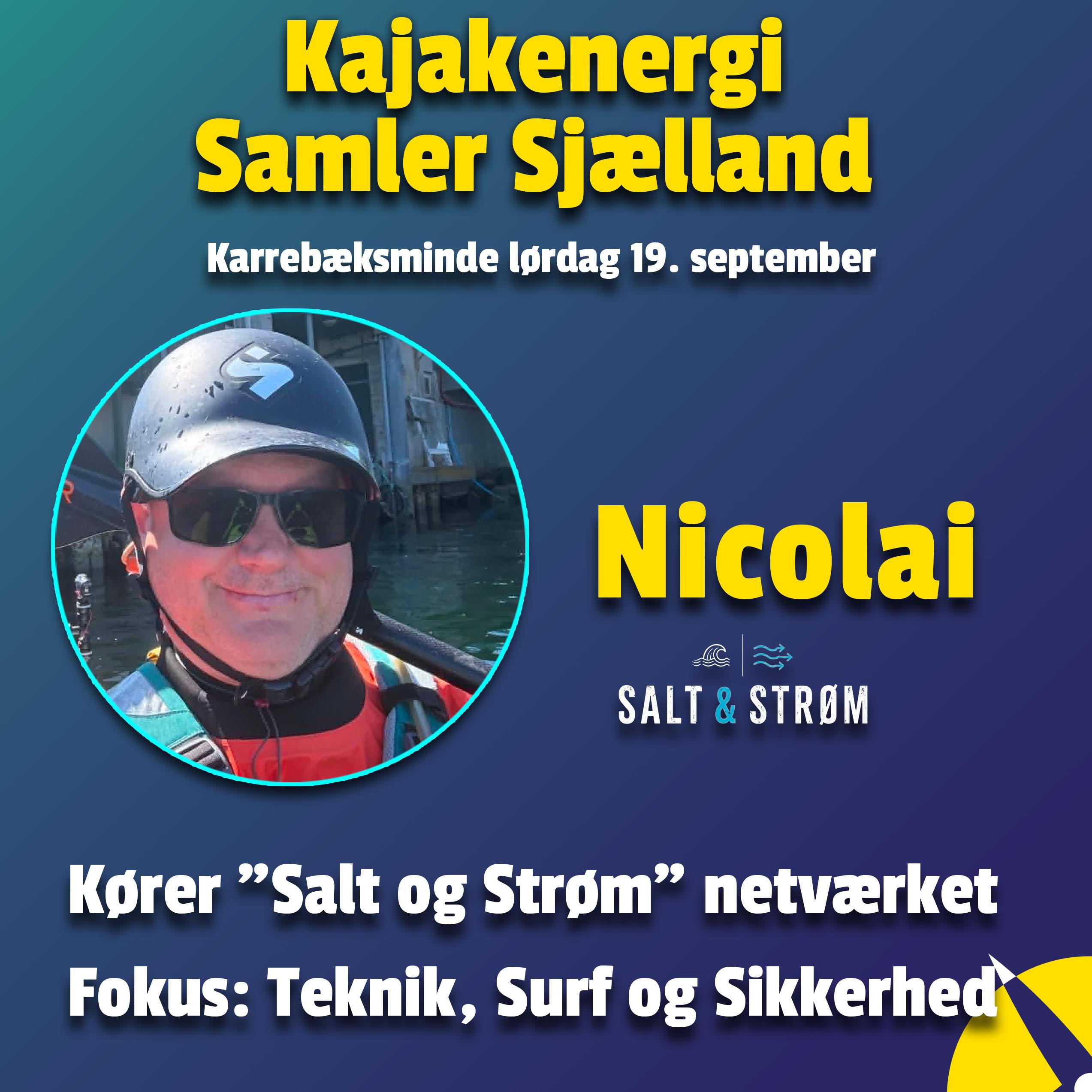 Kajakenergi Samler Sjælland - Mød instruktørerneNicolai