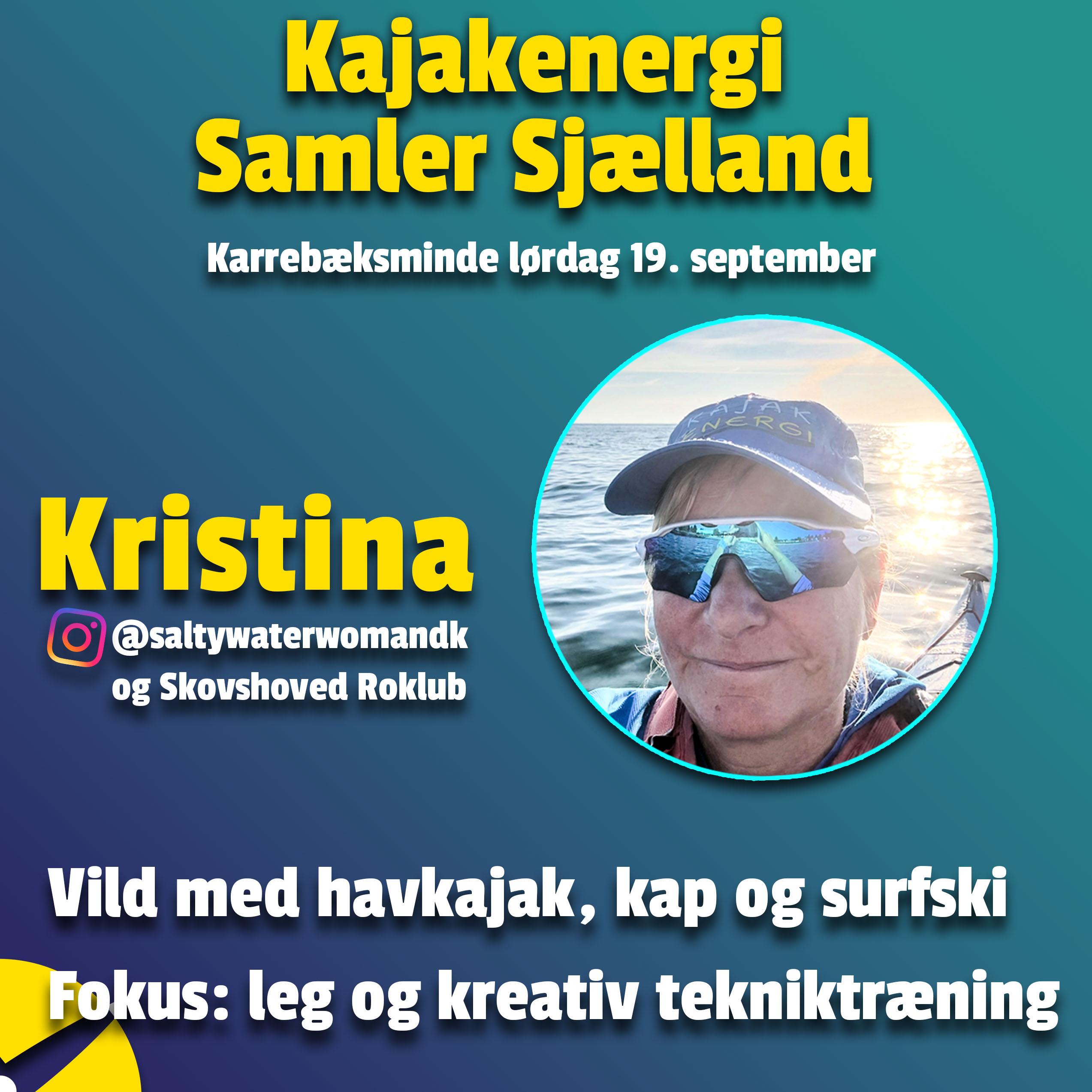 Kajakenergi Samler Sjælland - Mød instruktørerneKristina