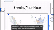 Owning Your Place At The Table-NB