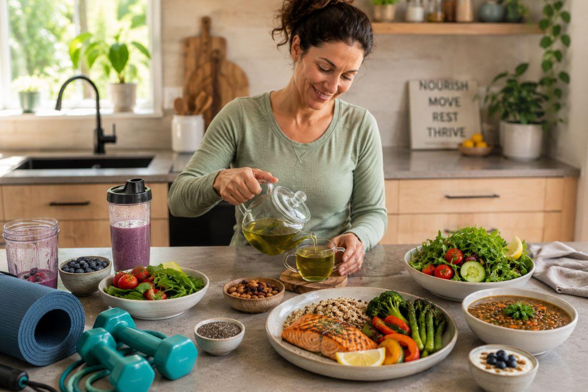 Sustainable nutrition and exercise habits for long-term weight management