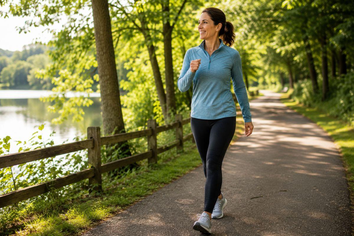 Brisk walking and regular exercise to support natural GLP-1 response