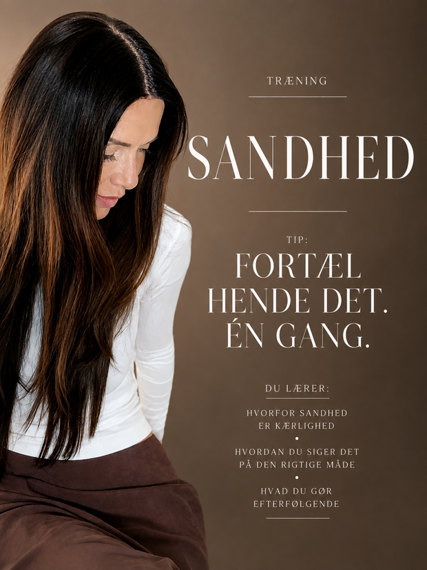 Mette Holm sandhed minitræning om sandhed og sisterhood