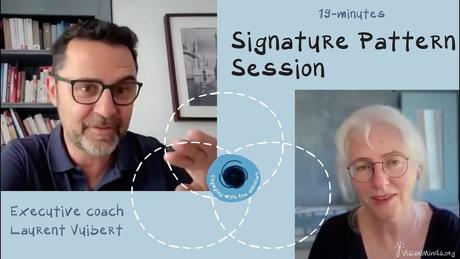 Signature Pattern session with executive coach Laurent Vuibert – video still