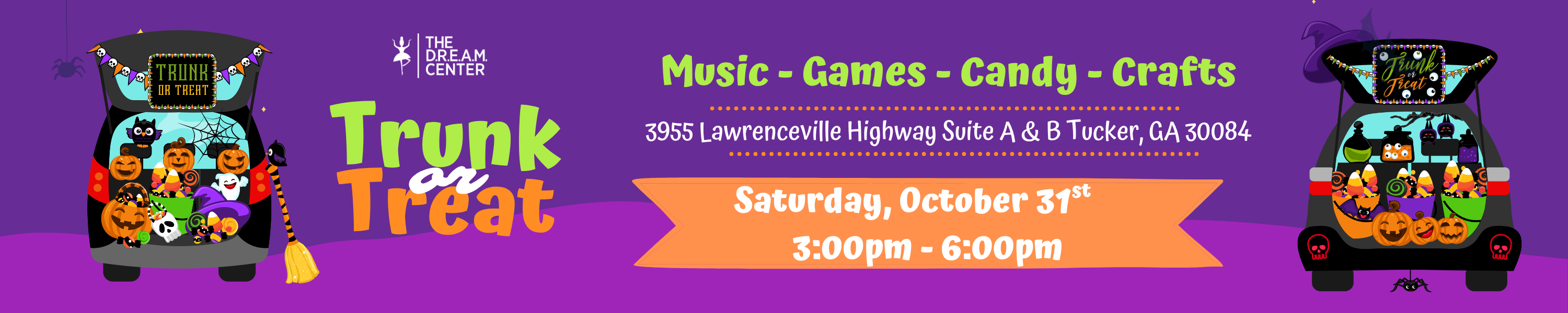 Trunk or Treat website graphic 2026