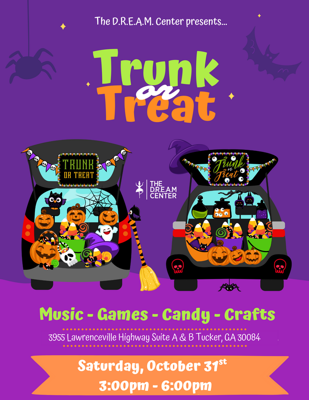 Trunk or Treat flyer