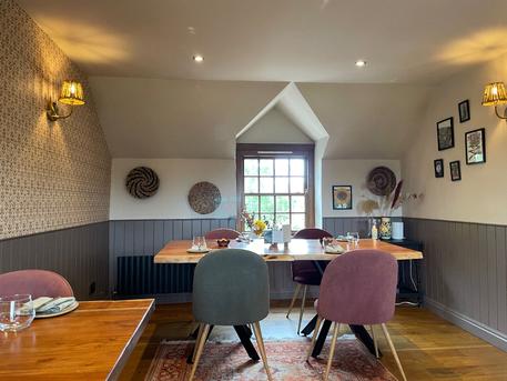 The Homestead restaurant upstairs