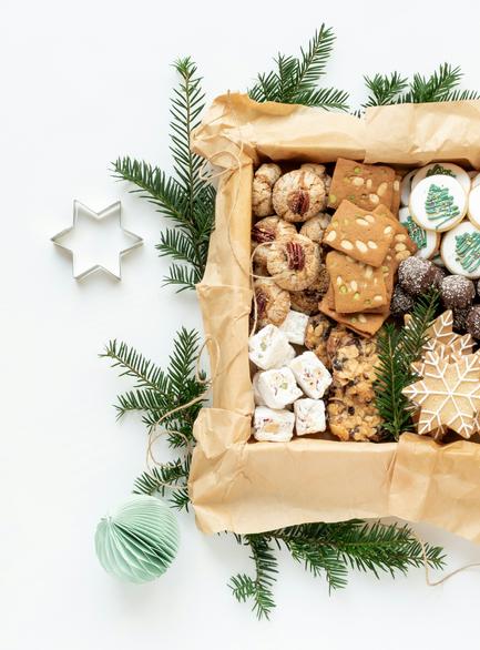 julebag og strik