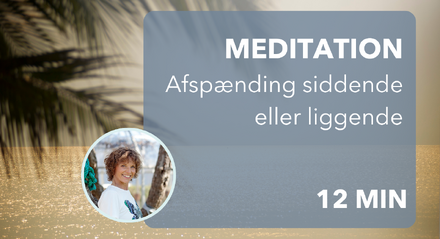 Kort Meditation siddende eller liggende