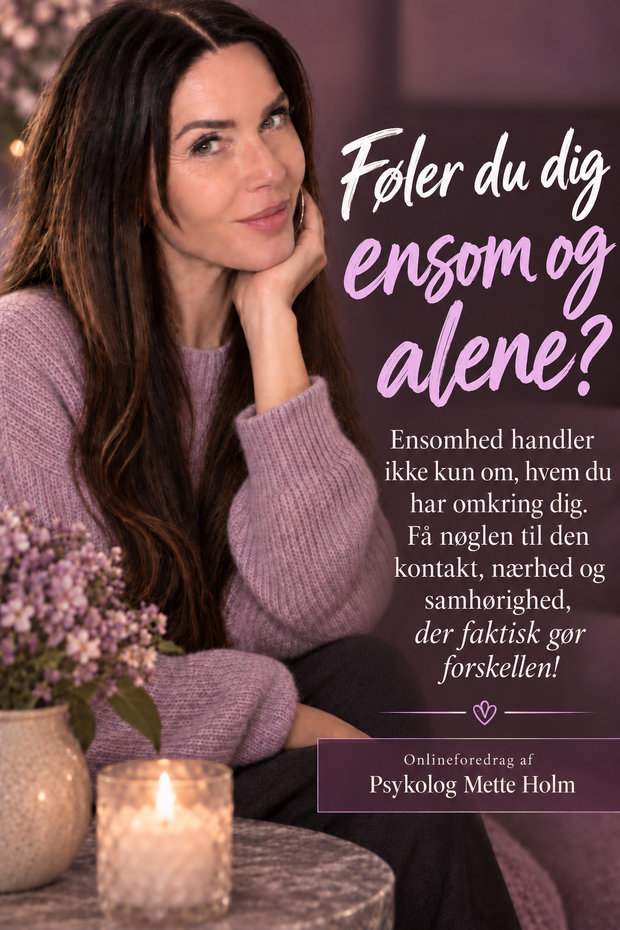 Føler du dig ensom og alene af Mette Holm