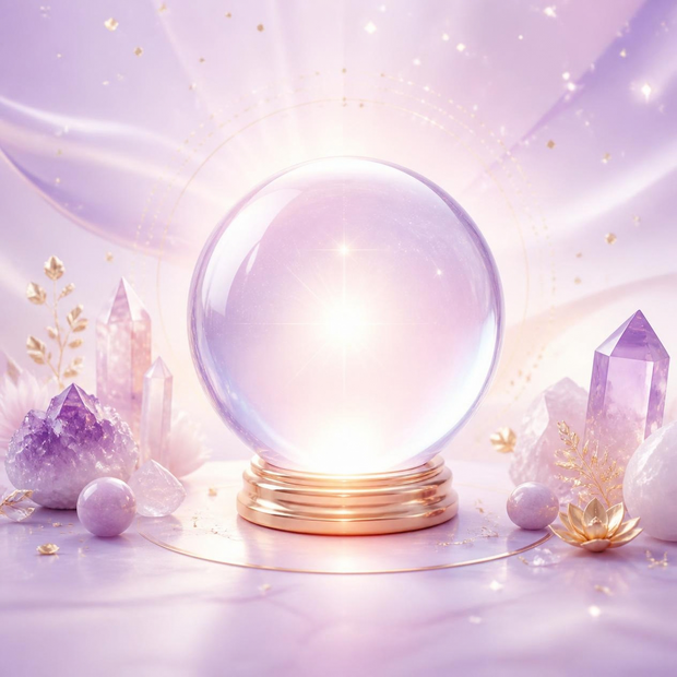 Mystic Crystal Ball Background