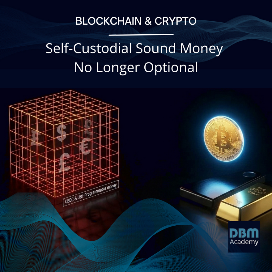 Why Self-Custodial Sound Money Is No Longer Optional