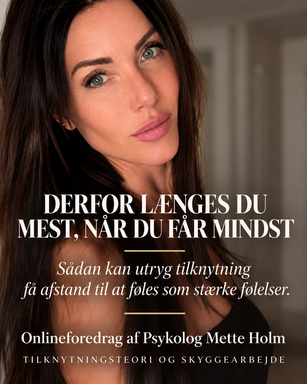 Mette Holm - langt fra mest utryg - onlineforedrag