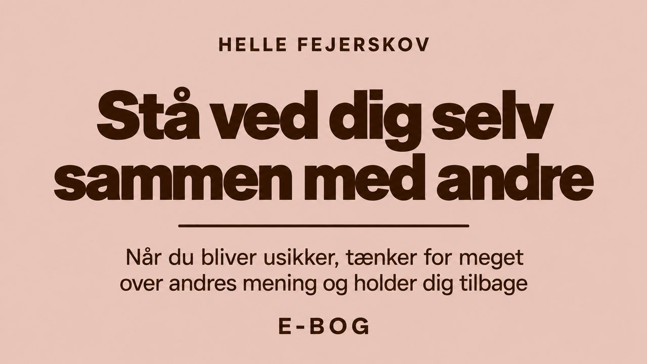 Cover billede Stå ved dig selv E-Bog