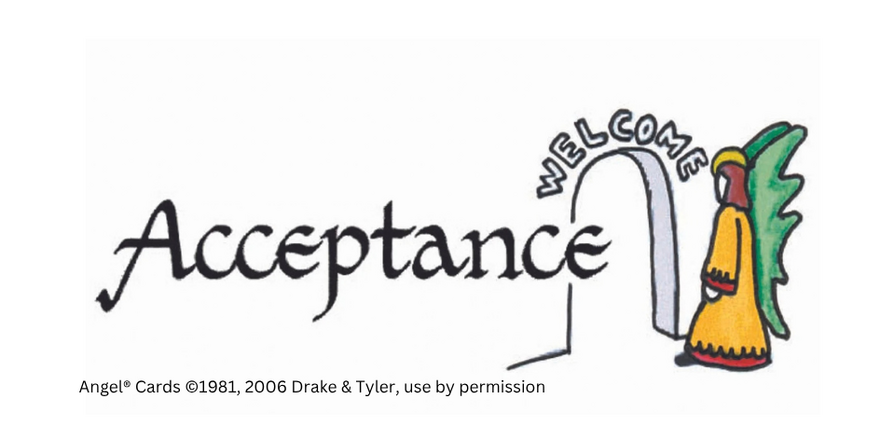 Acceptance with copyright resize